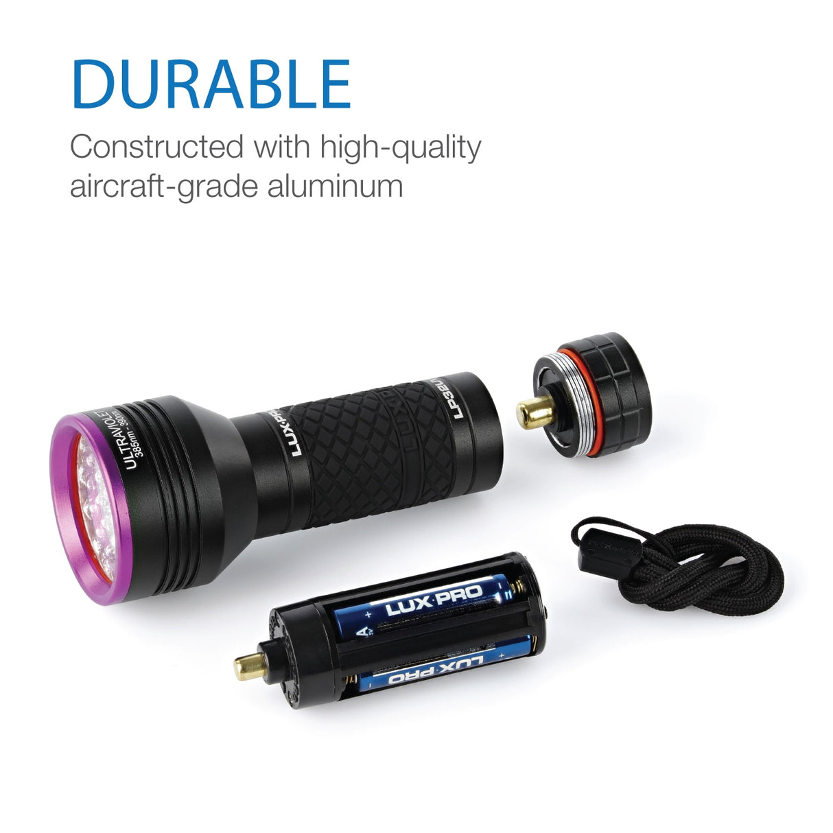 20-Lumen 1 Mode LED Miniature Flashlight LP32UV