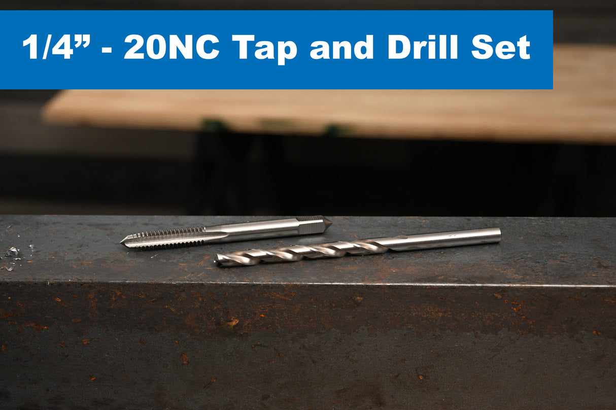 1/4-in-20-in Standard (Sae) Tap and Drill Set 59939