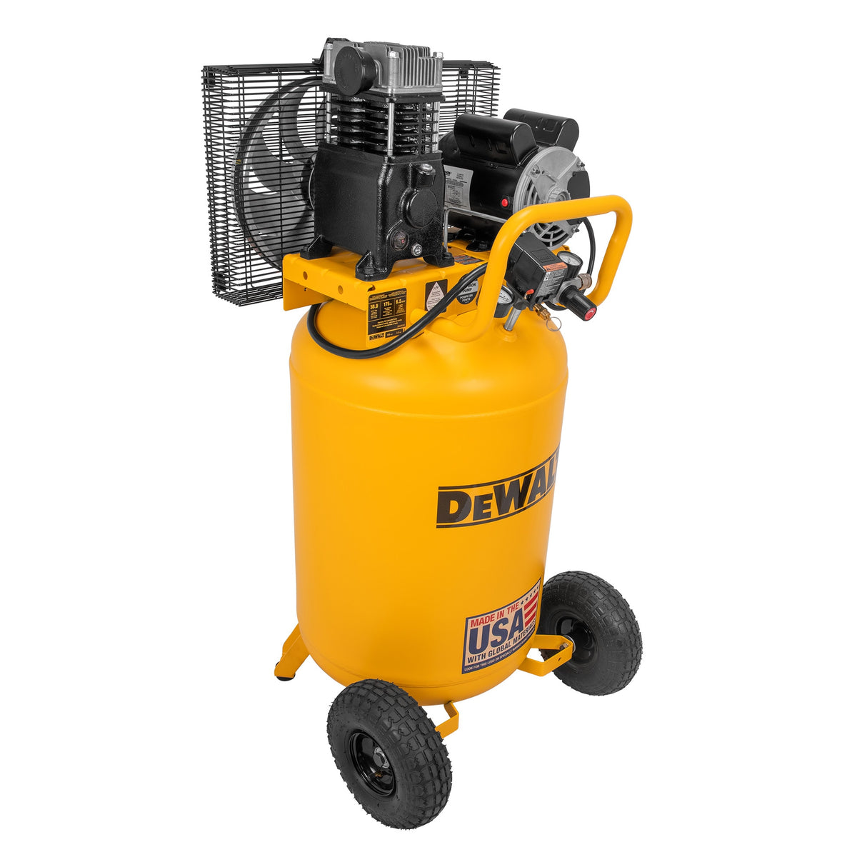 30-Gallon Portable Electric 175 PSI Vertical Air Compressor DXCM303