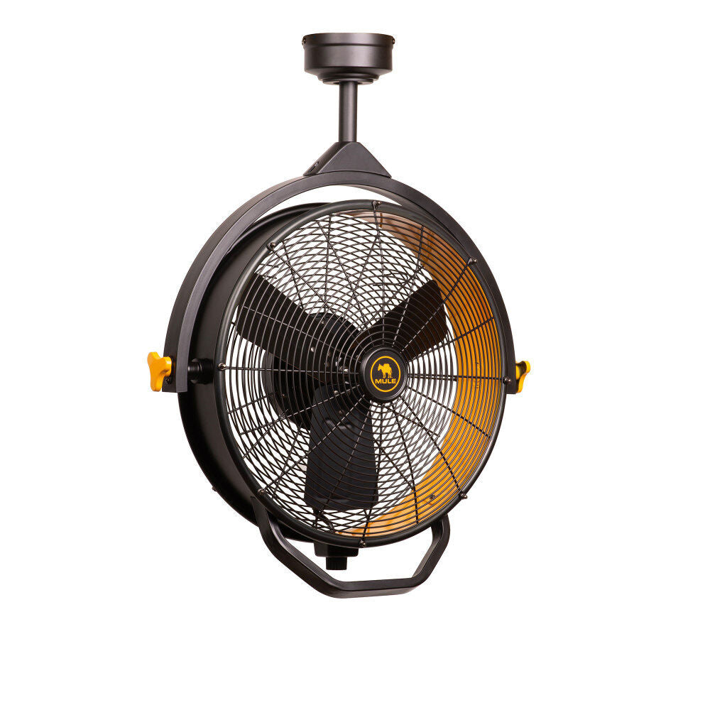 18 in Ceiling Mounted Garage Fan with Remote 3000 Cfm 52006