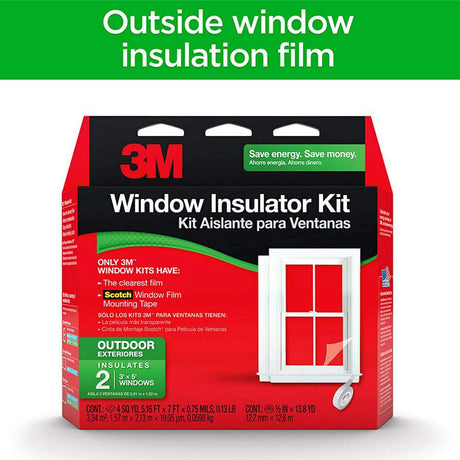 Outdoor Window Insulator Kit 2pk 5492996