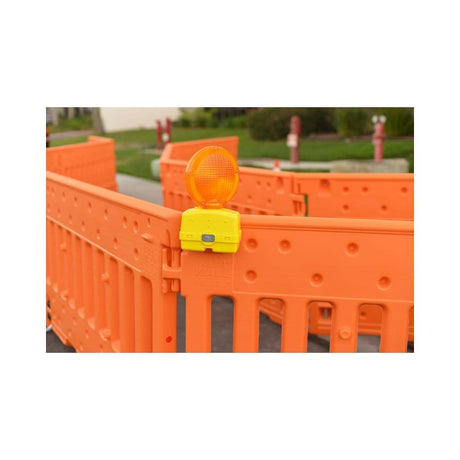 Orange UV Stabilized Polyethylene Plastic ADA Wall with Legs 57000-AO