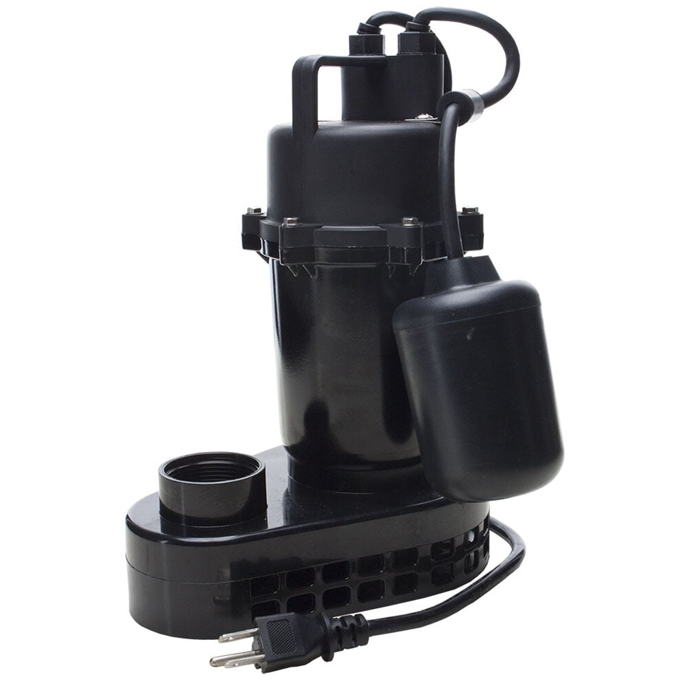 Sump Pump Submersible Aluminum 1/3hp 3USPHC