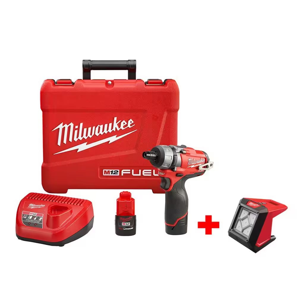 M12 12V Lithium-Ion Cordless 1/4 In. Hex 2-Speed Screwdriver Kit with M12 Multi Tool (Tool Only)