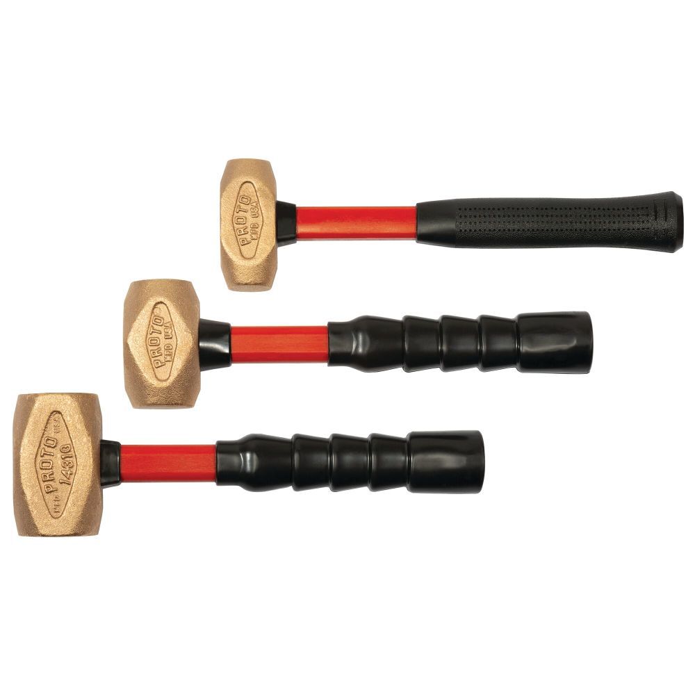 3 Piece Brass Hammer Set J14300S