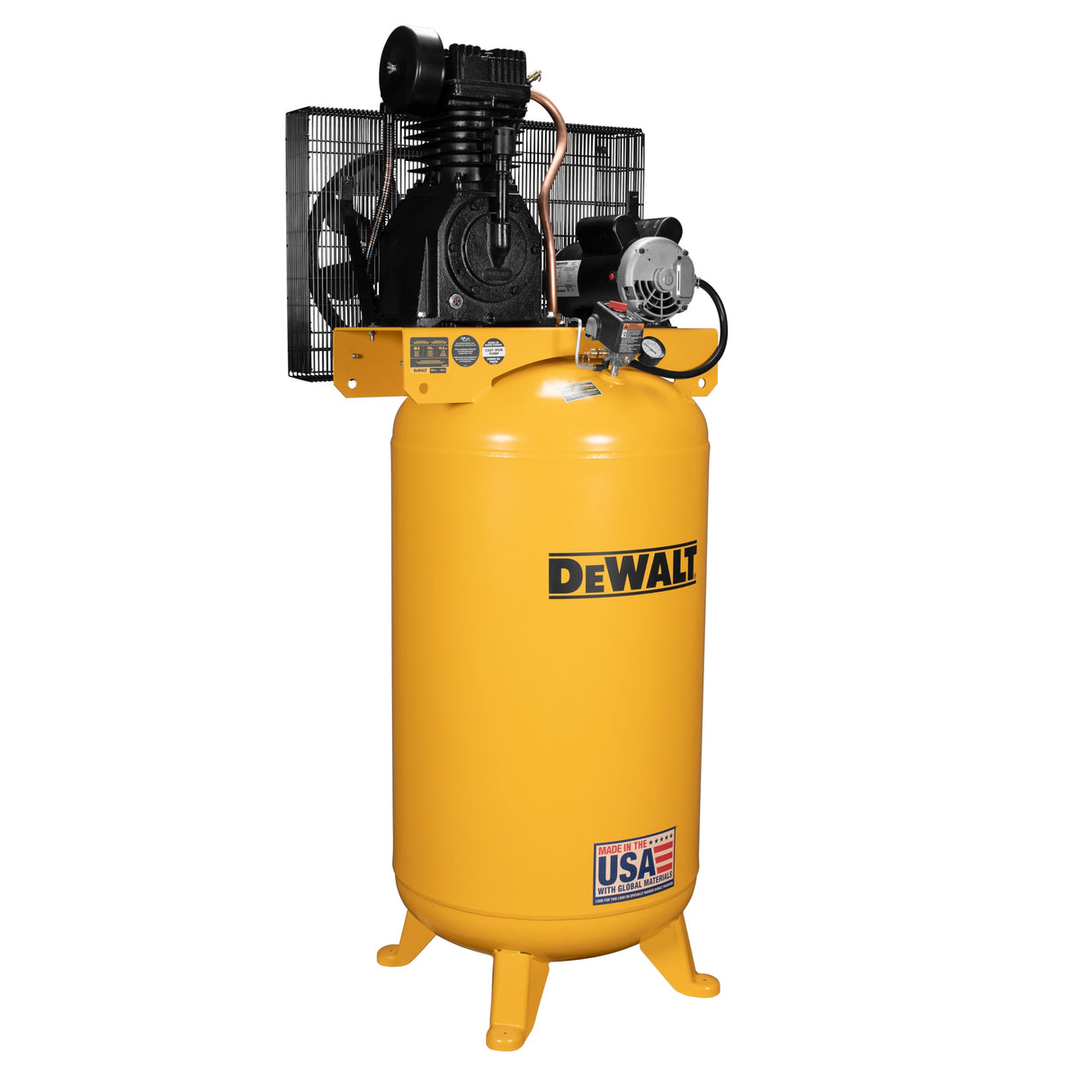 80-Gallon Two Stage Electric 175 Psi Vertical Air Compressor DXCM803.COM