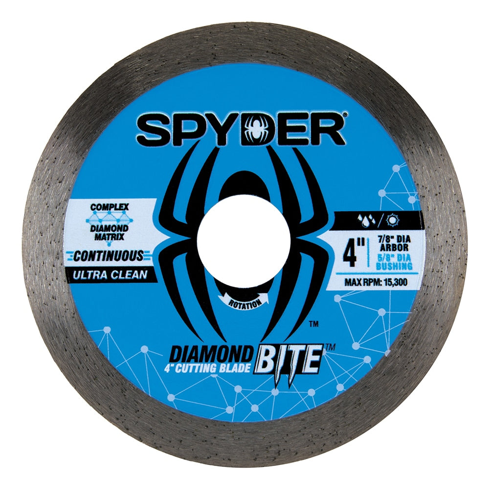 Diamond Bite 4-in Wet/Dry Continuous Rim Diamond Saw Blade 14100