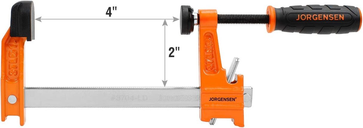 4-in 300lb Bar Clamp 3704-LD