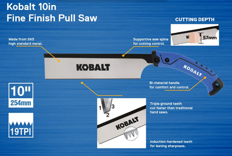 10-in Extra Fine Cut Pull Saw 68553