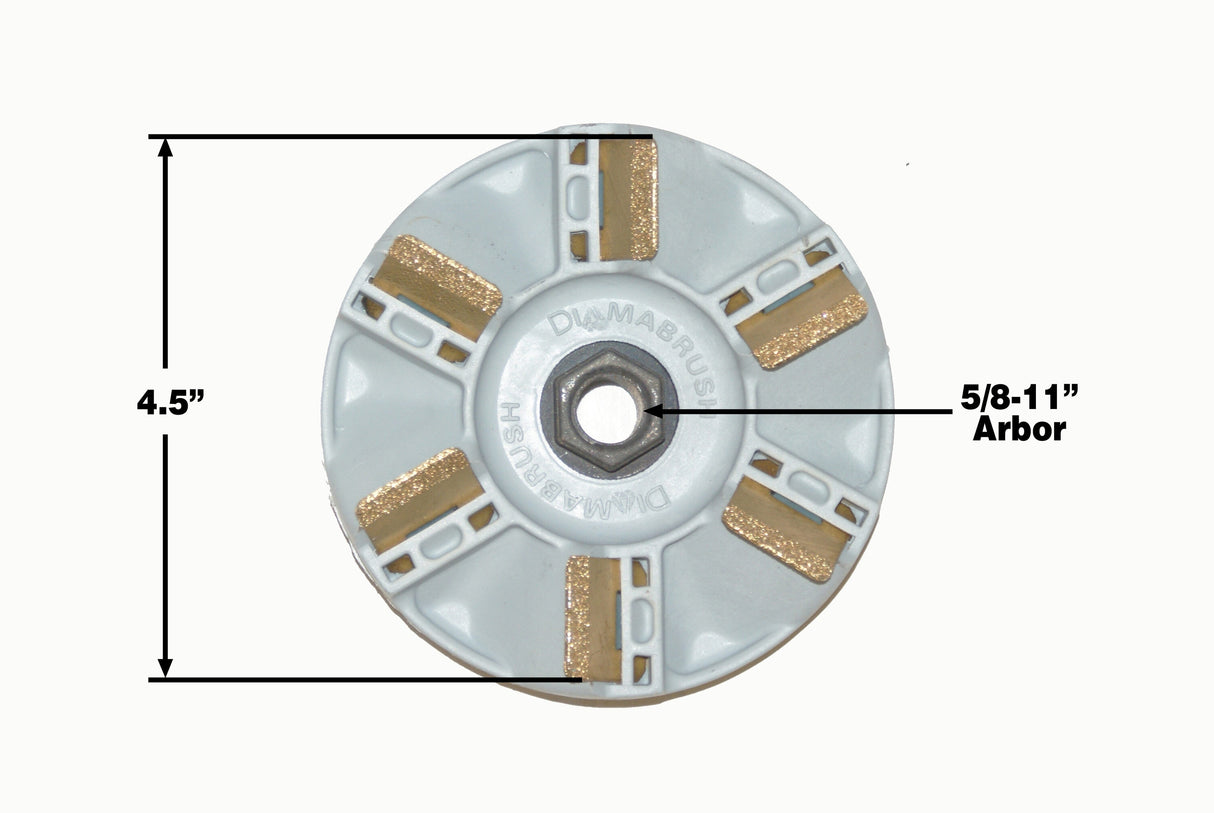 Diamond Grit 4-1/2-in Grinding/Sharpening Wheel Accessory 9304501240-50