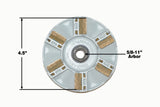 Diamond Grit 4-1/2-in Grinding/Sharpening Wheel Accessory 9304501240-50