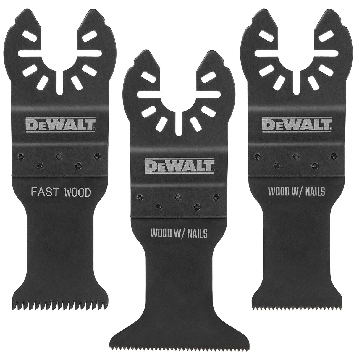 3-Pack Multiple Materials Oscillating Tool Blade DWA4252