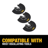 3-Pack Bi-metal Oscillating Tool Blade DWA4212-3