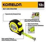 Self-Lock Evolution 12-ft Auto Lock Tape Measure L4812HV