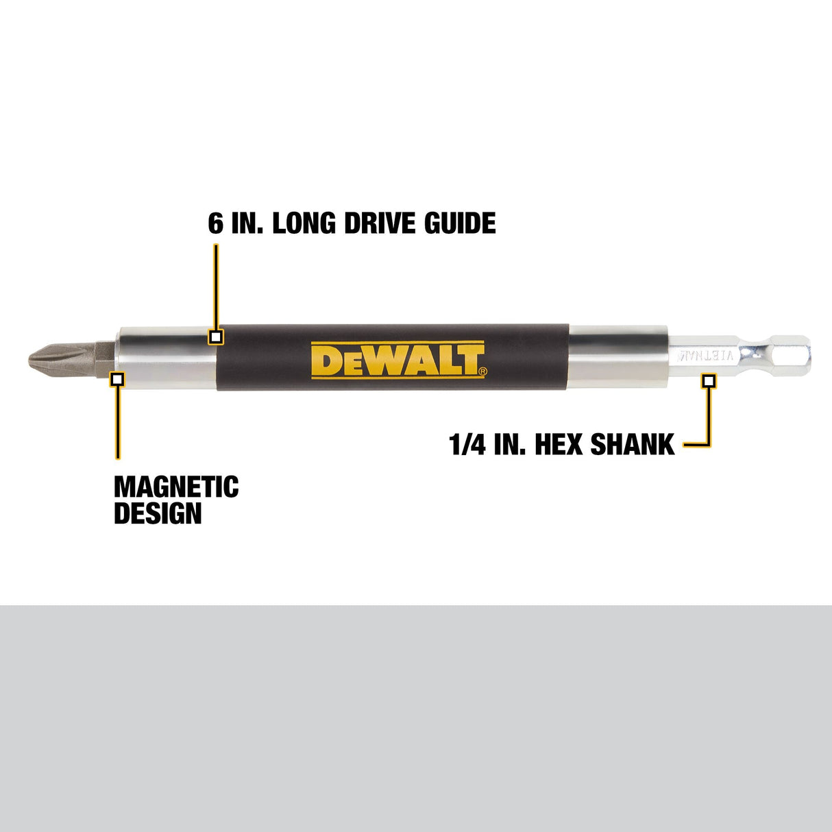 4-Pack Magnetic Screwdriving Bit Drive Guide Set DW2055SD