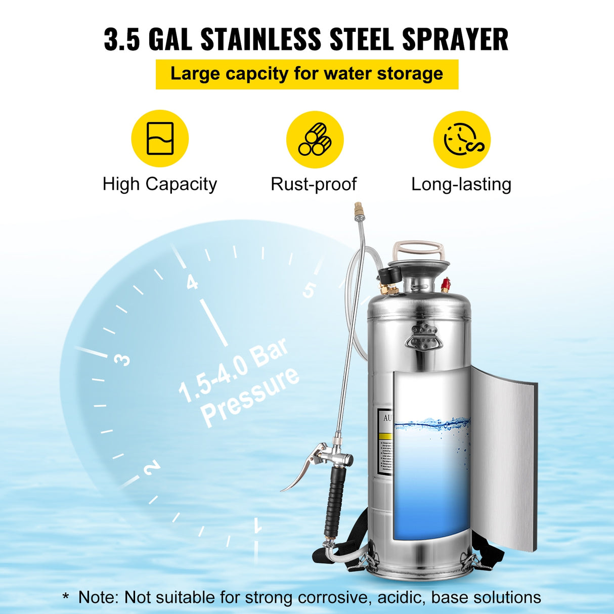 3.5-Gallon Stainless Steel Pump Sprayer PWQBXG12L00000001V0