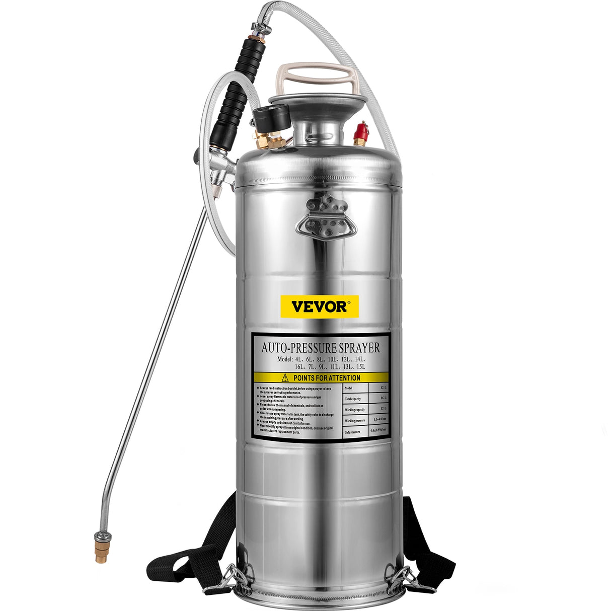 3.5-Gallon Stainless Steel Pump Sprayer PWQBXG12L00000001V0