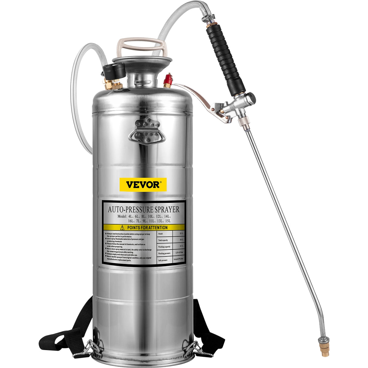 3.5-Gallon Stainless Steel Pump Sprayer PWQBXG12L00000001V0