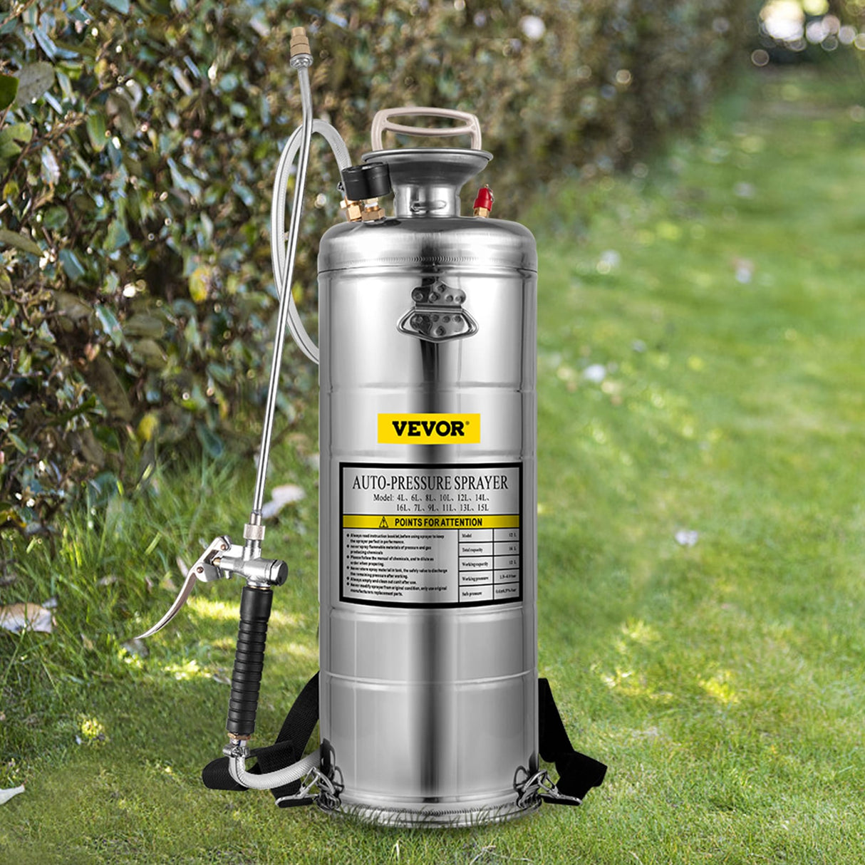 3.5-Gallon Stainless Steel Pump Sprayer PWQBXG12L00000001V0