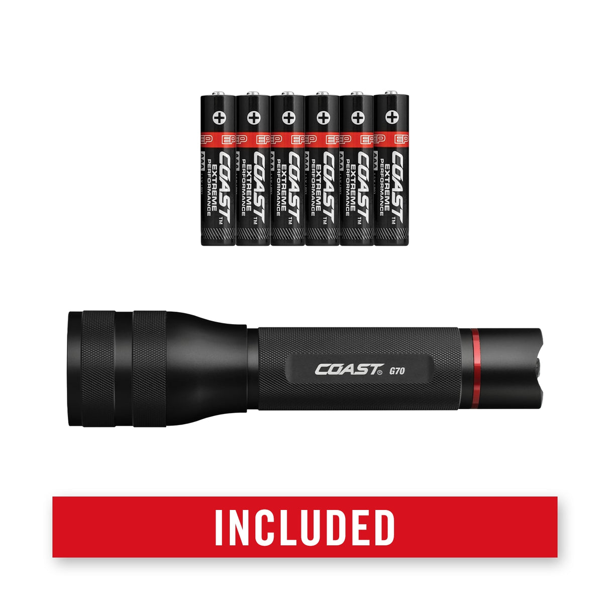 850-Lumen 3 Modes LED Flashlight 21196