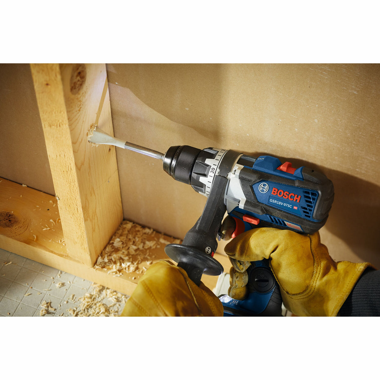 Connected ready 1/2-in Keyless Brushless Cordless Drill GSR18V-975C