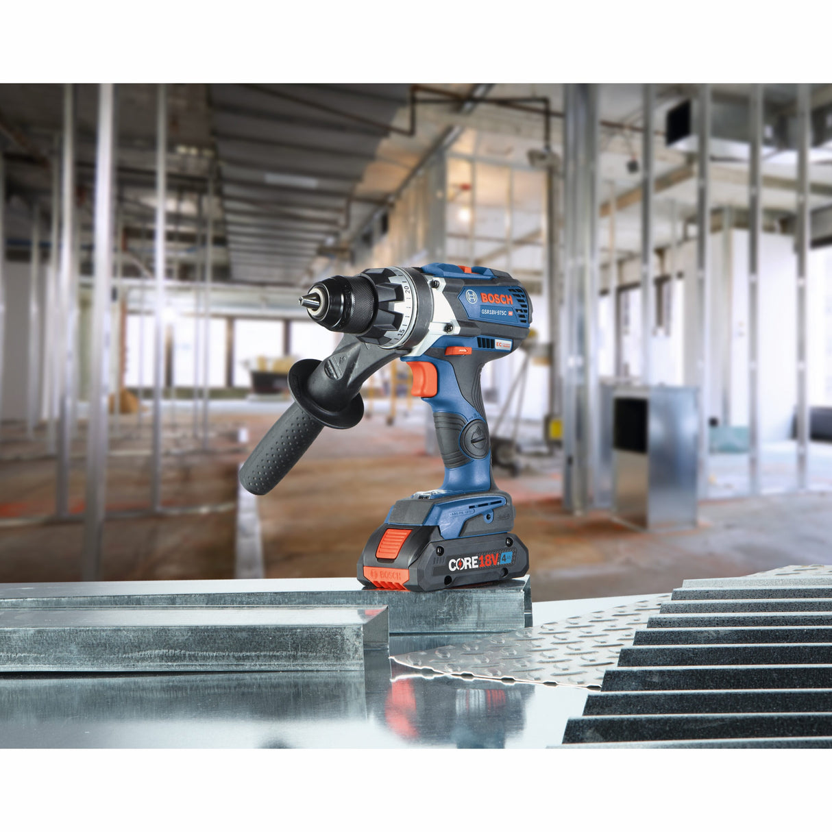 Connected ready 1/2-in Keyless Brushless Cordless Drill GSR18V-975C