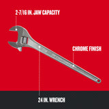 24-in Steel Adjustable Wrench CMMT81627