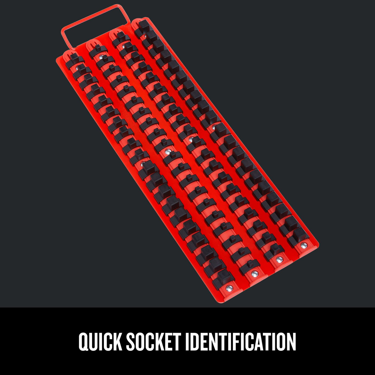 Plastic and Steel Socket Storage 4-rail Socket Holder CMMT99419