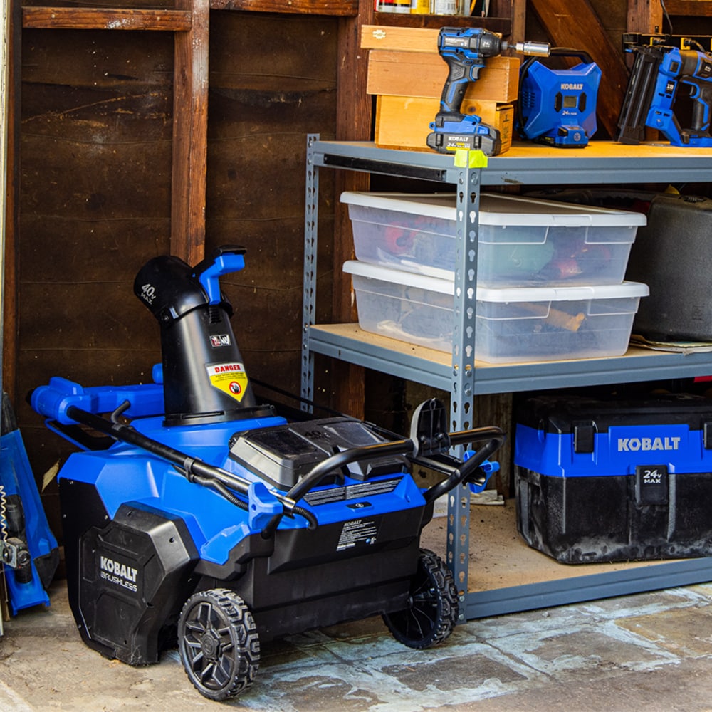 Gen4 40-volt 21-in Single-stage Push Battery Snow Blower (Battery and Charger Not Included) KSB 1040B-03