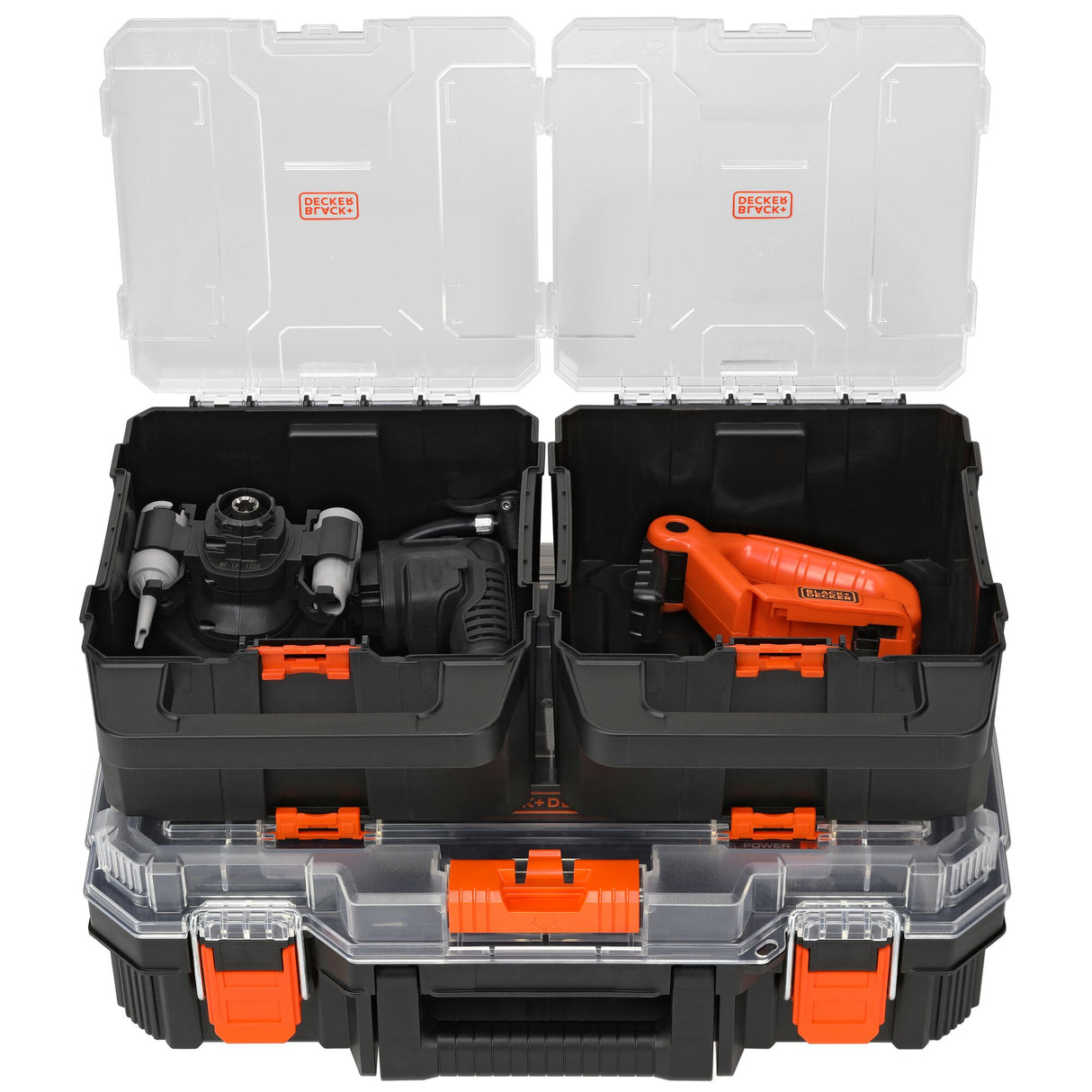 20-volt Max 8-Tool Power Tool Combo Kit with Hard Case (1-Battery Included and Charger Included) BDCDMT1208KITC1