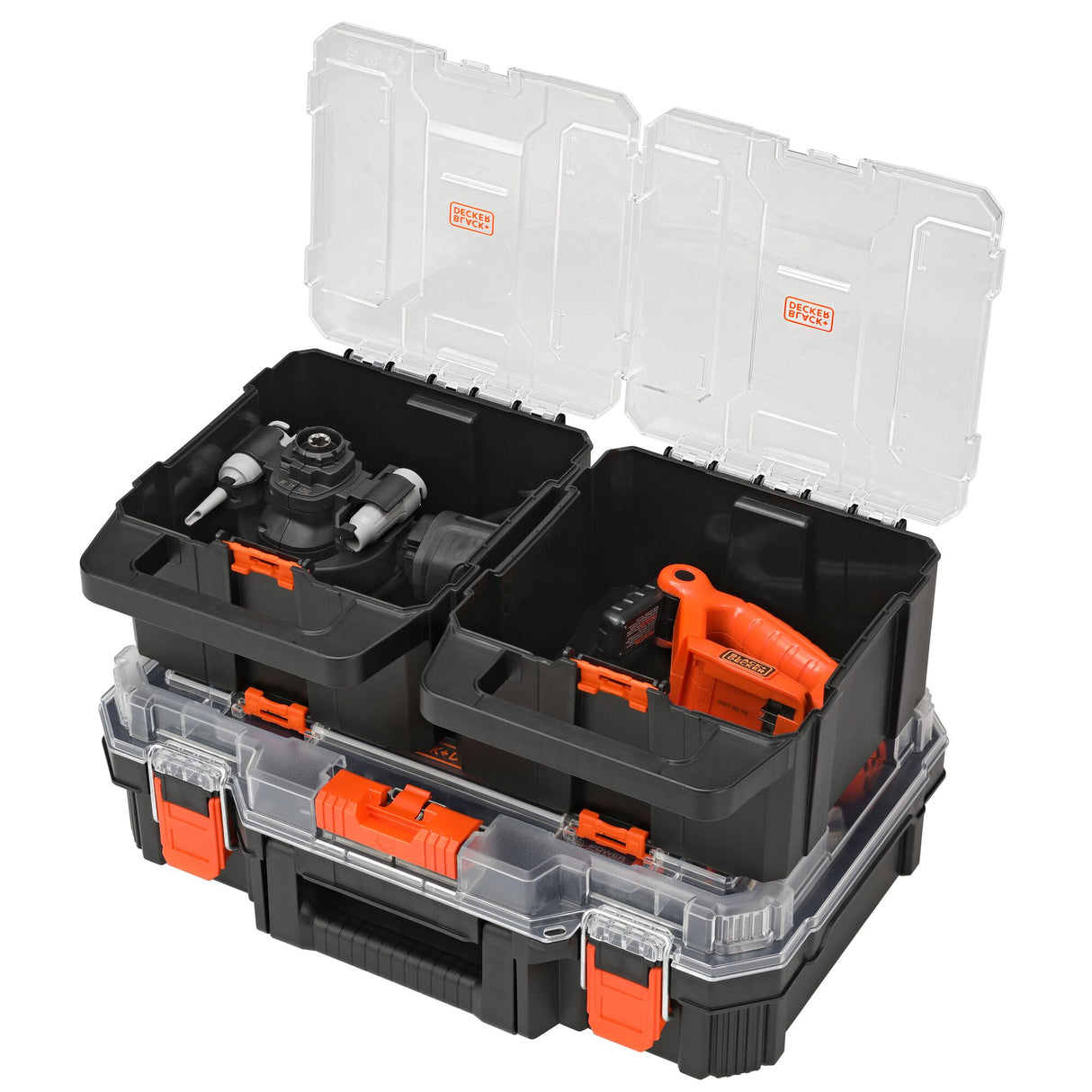 20-volt Max 8-Tool Power Tool Combo Kit with Hard Case (1-Battery Included and Charger Included) BDCDMT1208KITC1