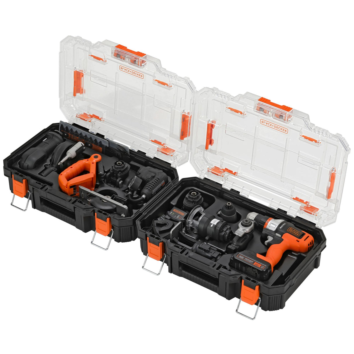 MATRIX 20-volt Max 12-Tool Power Tool Combo Kit with Hard Case (1-Battery Included and Charger Included) BDCDMT1212KITC1