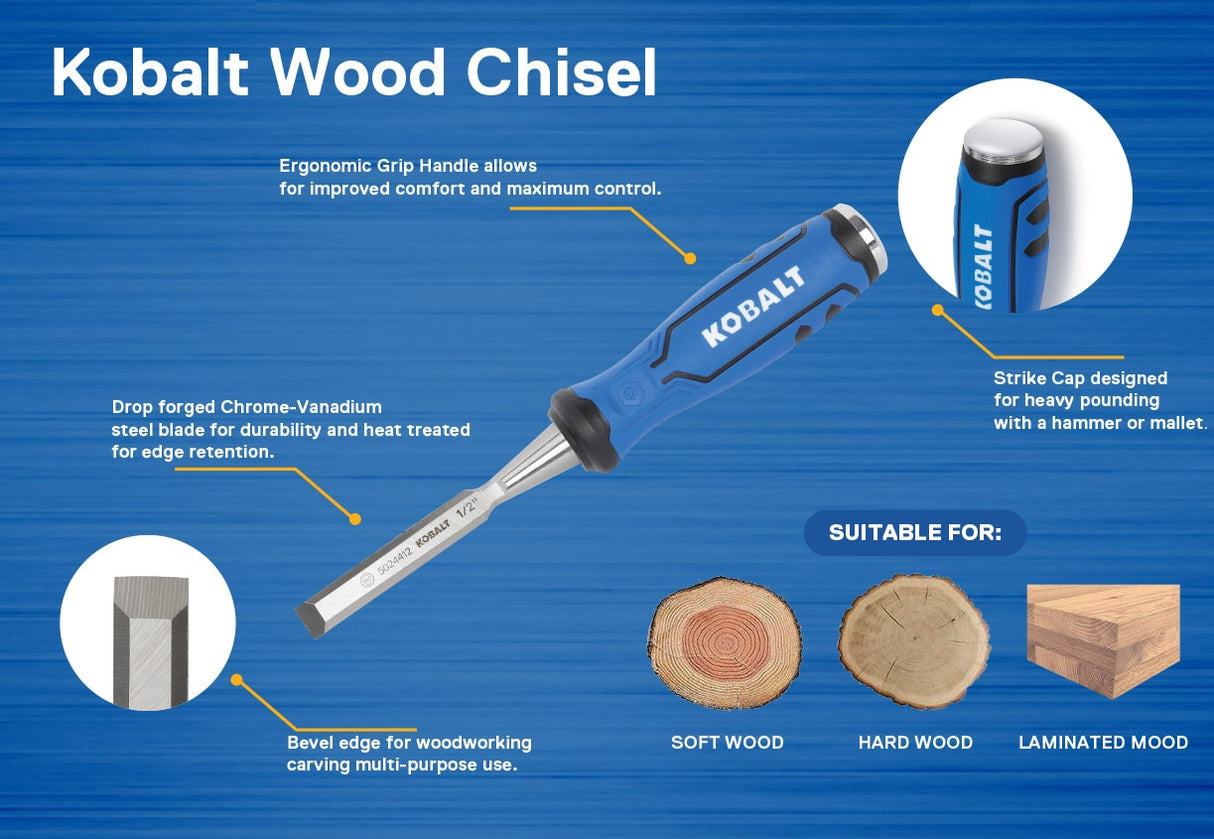 1.5-in Woodworking Chisel 66983