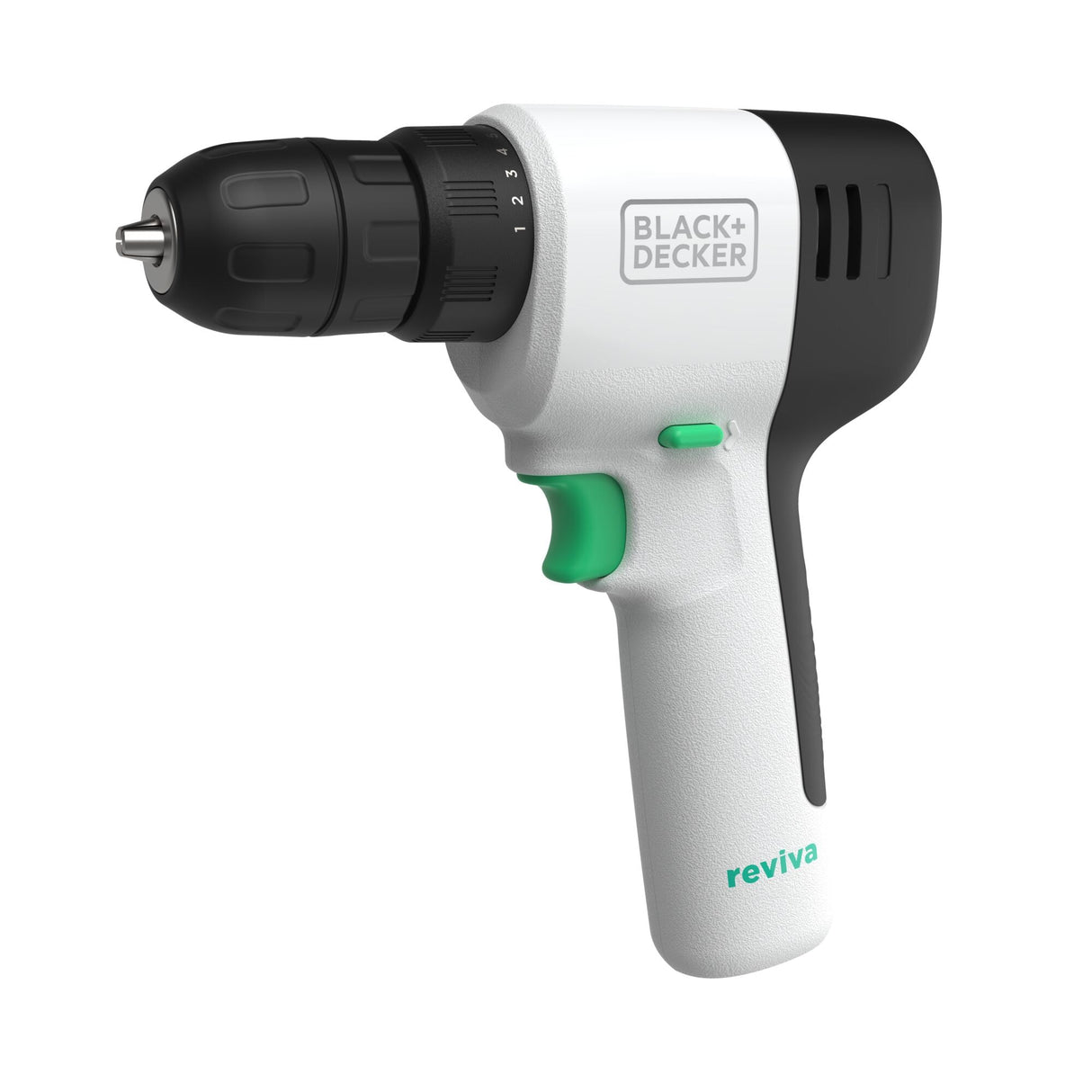 Reviva 12-volt Max 3/8-in Keyless Right Angle Cordless Drill (Charger Included) REVCDD12C