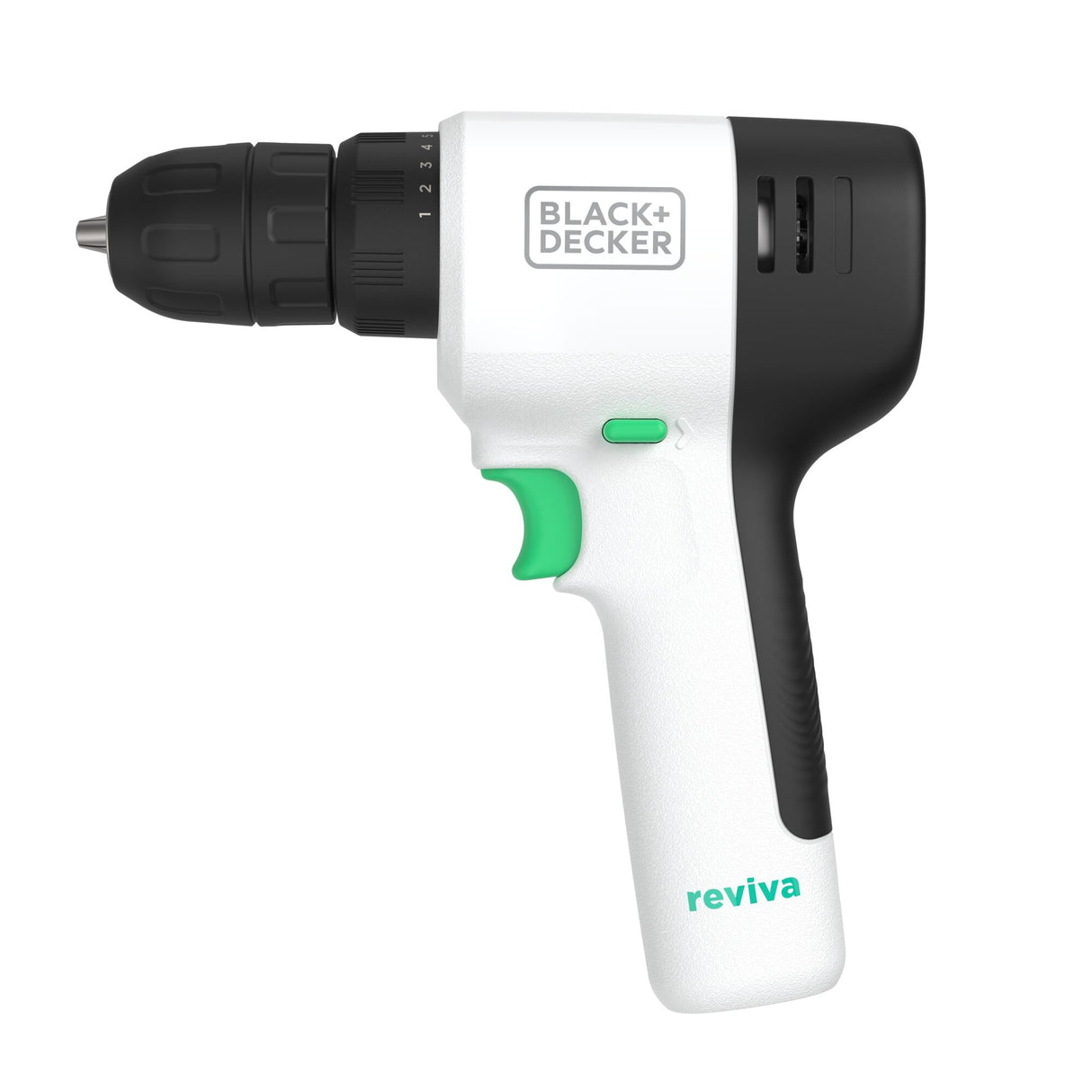 Reviva 12-volt Max 3/8-in Keyless Right Angle Cordless Drill (Charger Included) REVCDD12C