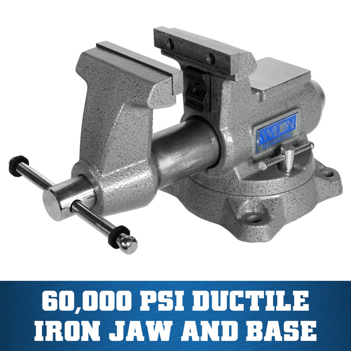 4-1/2-in Ductile Iron Mechanics pro Bench Vise 28810