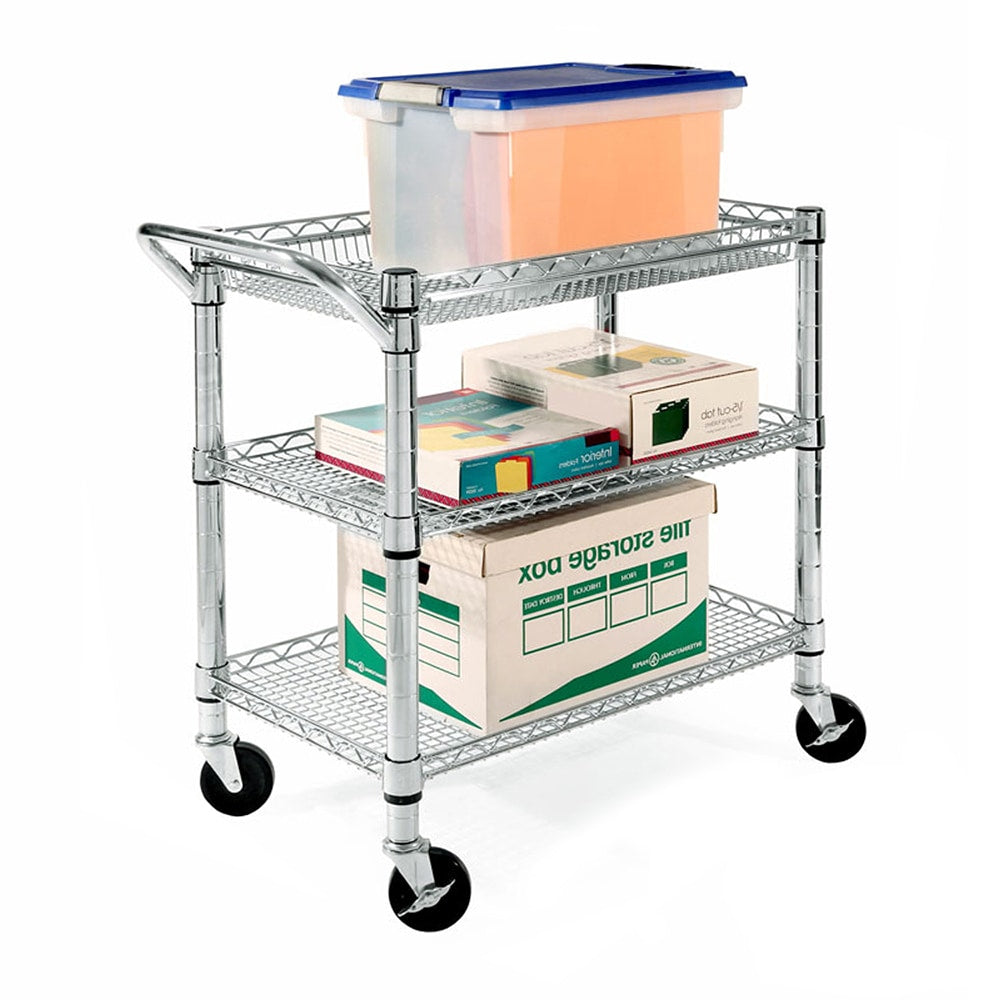 33.75-in Shelf Utility Cart SHE99307ZB