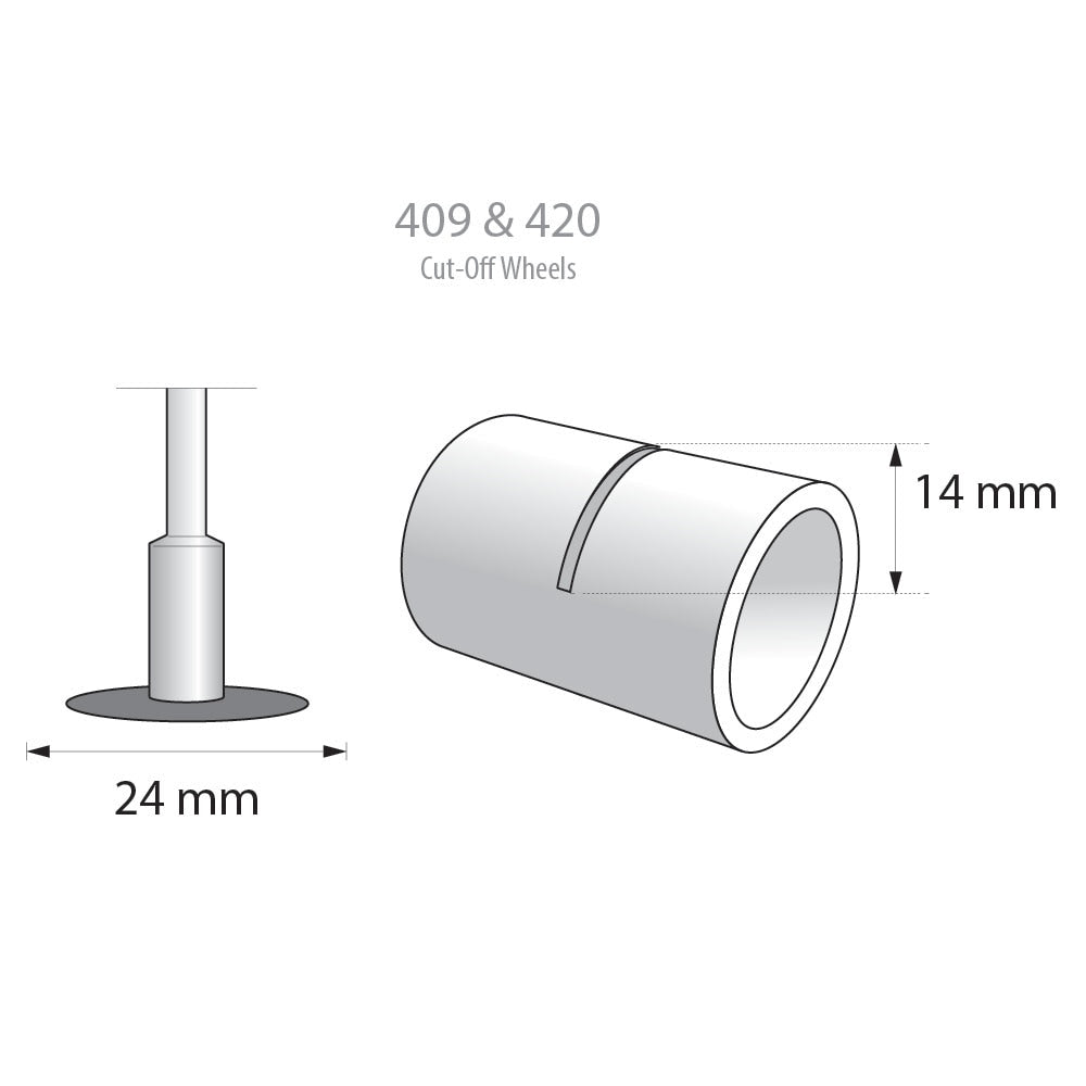 20-Piece Fiber 15/16-in Cutting Wheel Accessory 5000420