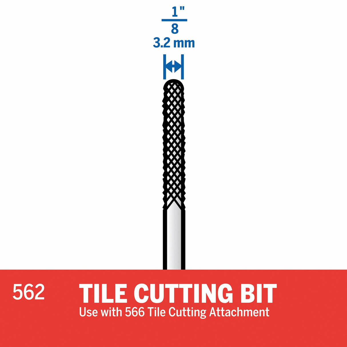 Steel 1/8-in Cutting Bit Accessory 5000562