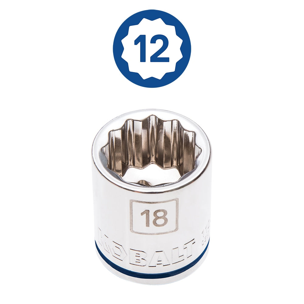 3/8-in Drive Metric 14mm Shallow Socket 85431