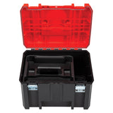 VERSASTACK 17-in W x 11.87-in H x 13-in D Red Plastic Tool Box CMST17825