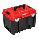 VERSASTACK 17-in W x 11.87-in H x 13-in D Red Plastic Tool Box CMST17825