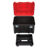 VERSASTACK 17-in W x 11.87-in H x 13-in D Red Plastic Tool Box CMST17825