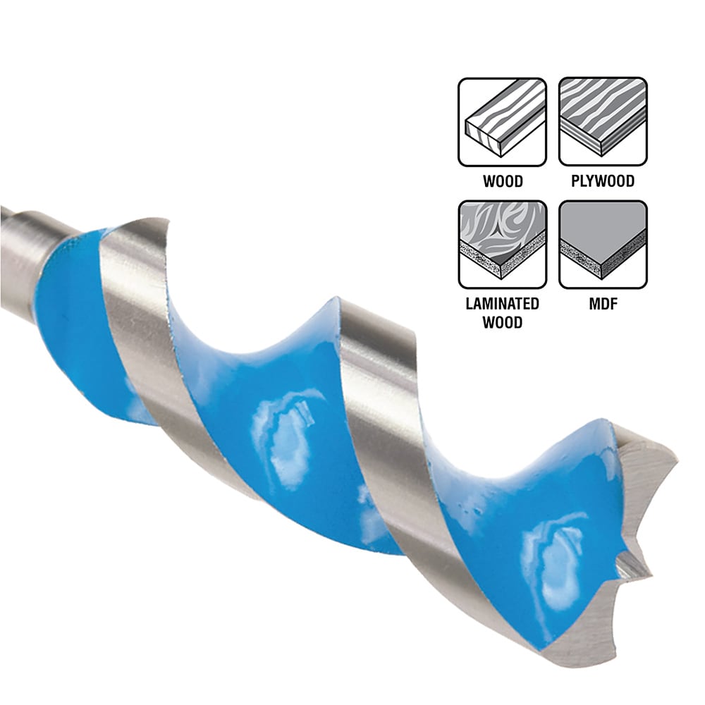 Stinger Power Bit 1/2-in x 6-1/2-in Woodboring Power Bit Drill Bit 15004