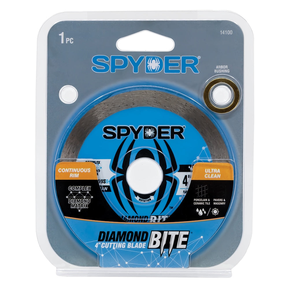 Diamond Bite 4-in Wet/Dry Continuous Rim Diamond Saw Blade 14100