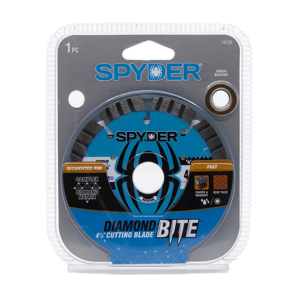 Diamond Bite 4-1/2-in Wet/Dry Segmented Rim Diamond Saw Blade 14120