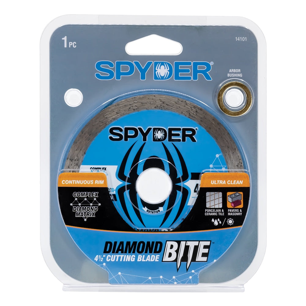 Diamond Bite 4-1/2-in Wet/Dry Continuous Rim Diamond Saw Blade 14101