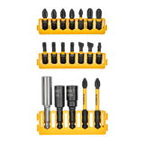 BYTC Flex Torq #2 Phillips/#8 Slotted Screwdriver Bit Set (19-Piece) DWABYTFT-19