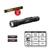 440-Lumen 2 Modes LED Flashlight 21315