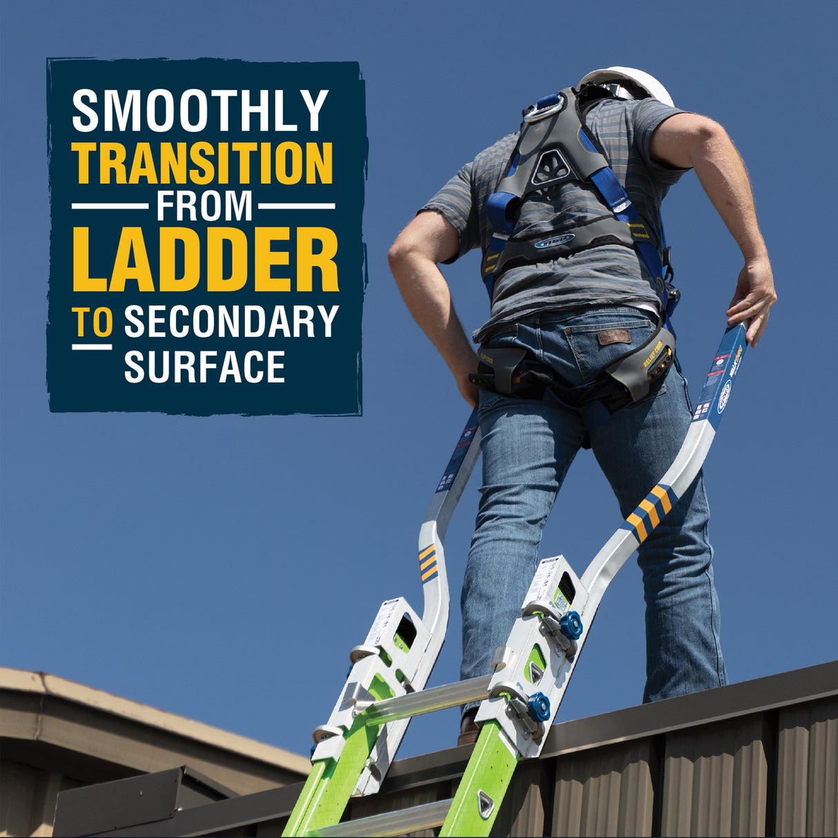 Aluminum 8-in Extension Ladder Walkthru For Ladders X300010-MP4